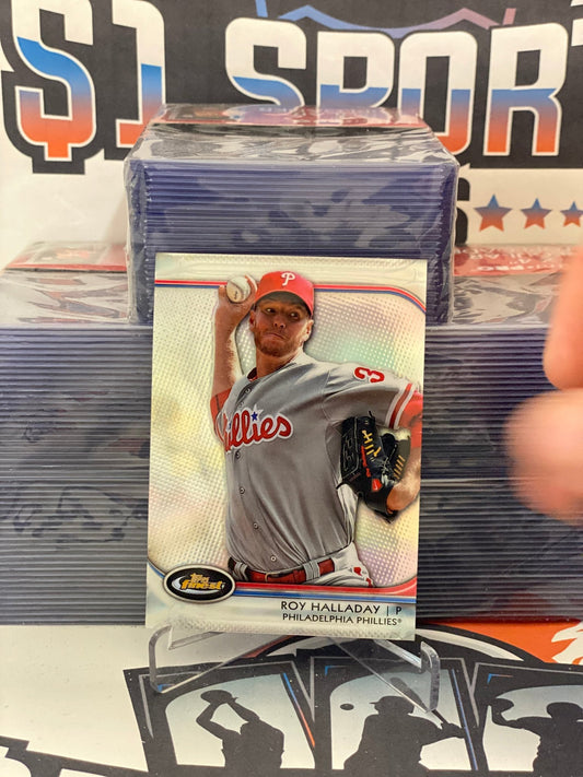 2012 Topps Finest (Refractor) Roy Halladay #100