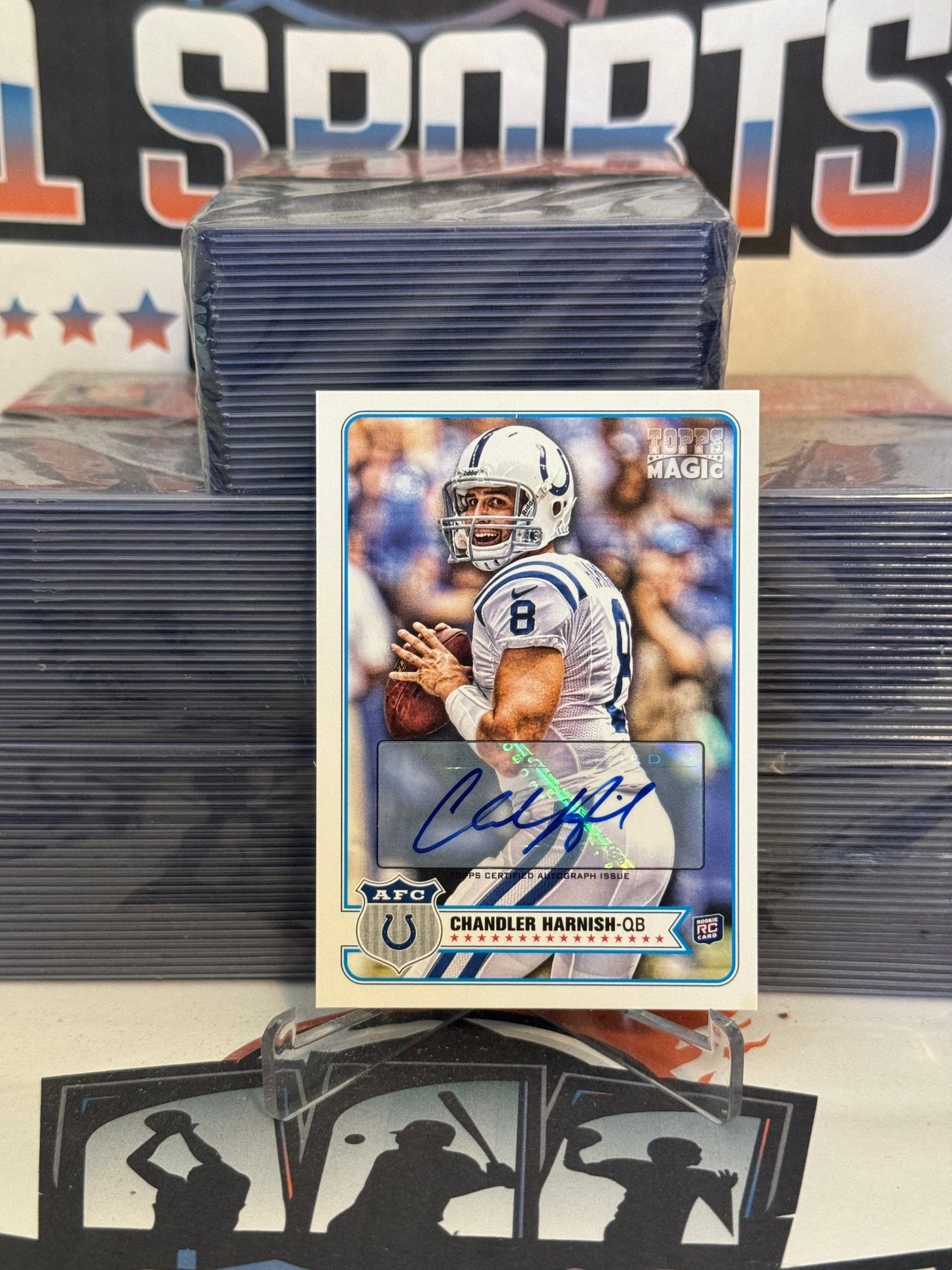 2012 Topps Magic (Auto) Chandler Harnish Rookie #155