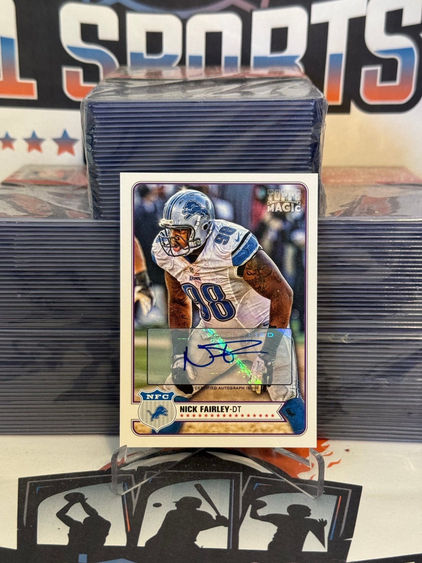 2012 Topps Magic (Auto) Nick Fairley #159