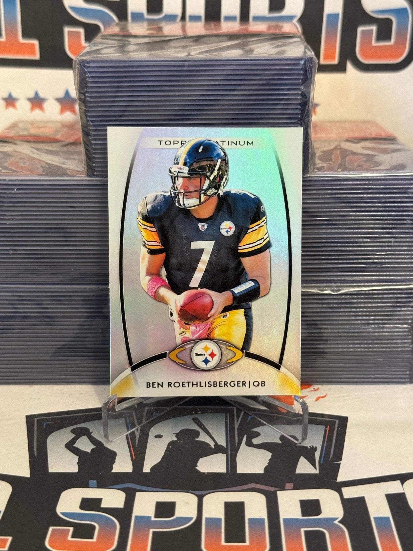 2012 Topps Platinum Ben Roethlisberger #17