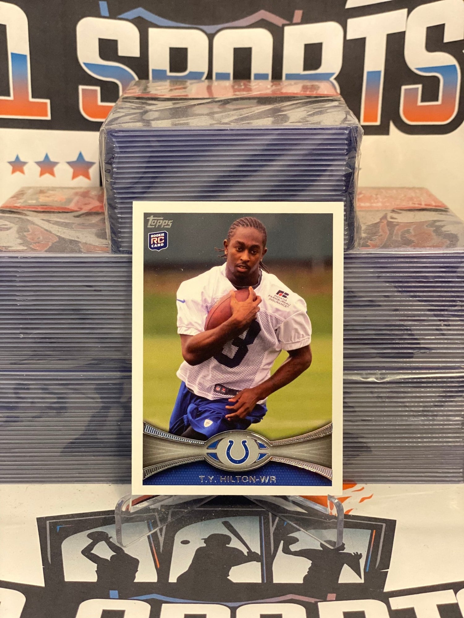 2012 Topps T.Y. Hilton Rookie #14