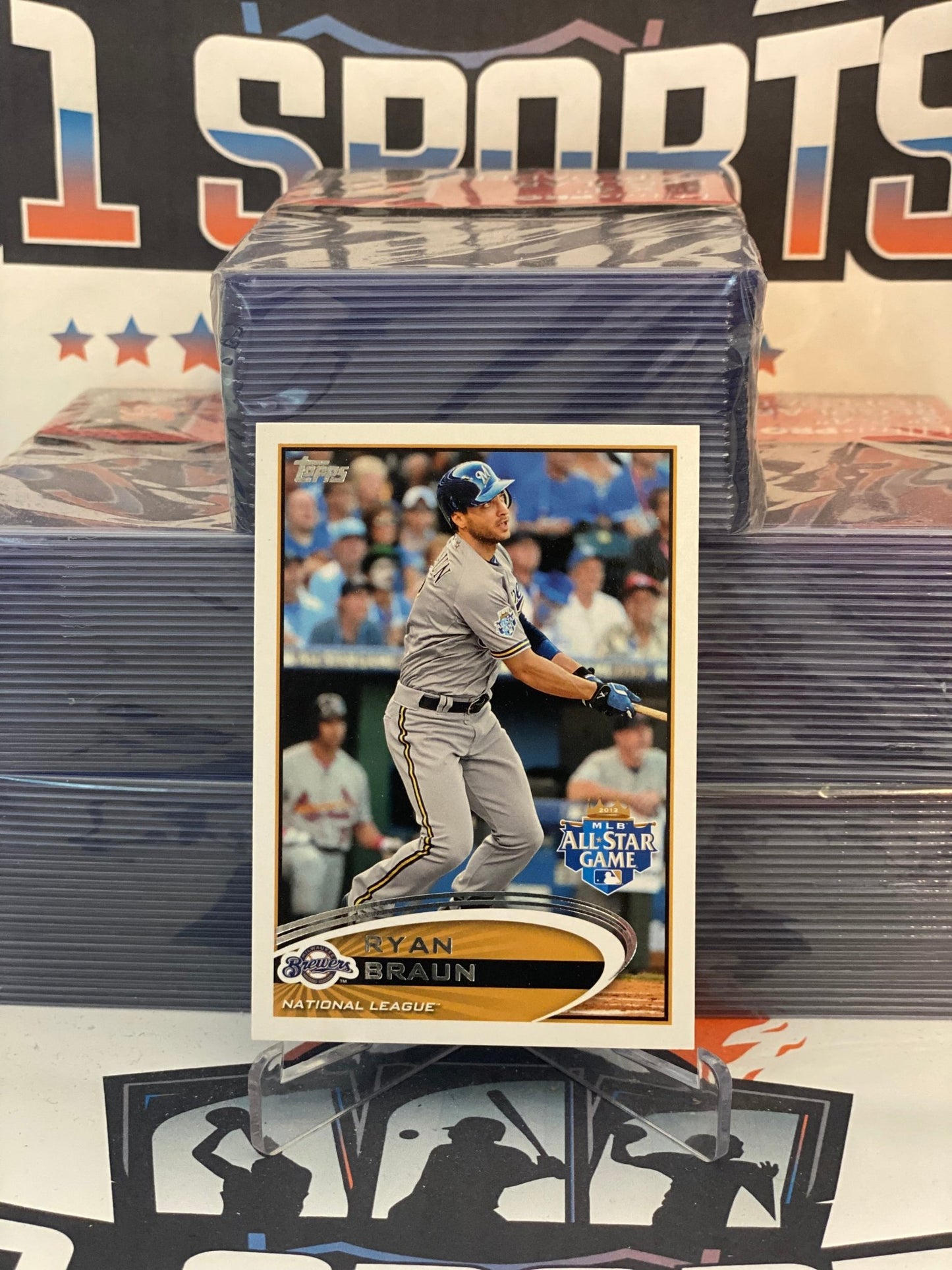 2012 Topps Update (All-Star Game) Ryan Braun #US271