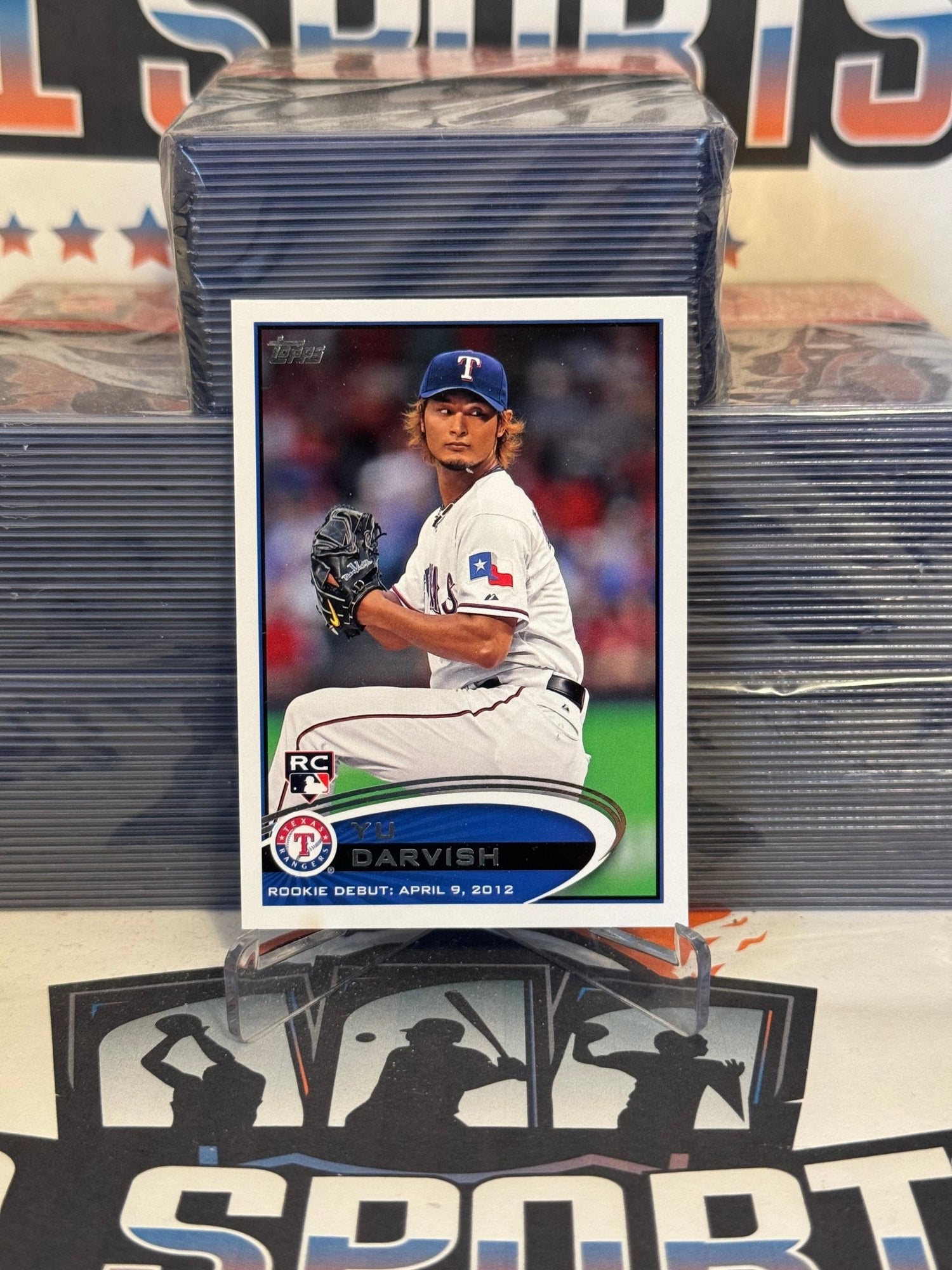 2012 Topps Update (MLB Debut) Yu Darvish Rookie #US168
