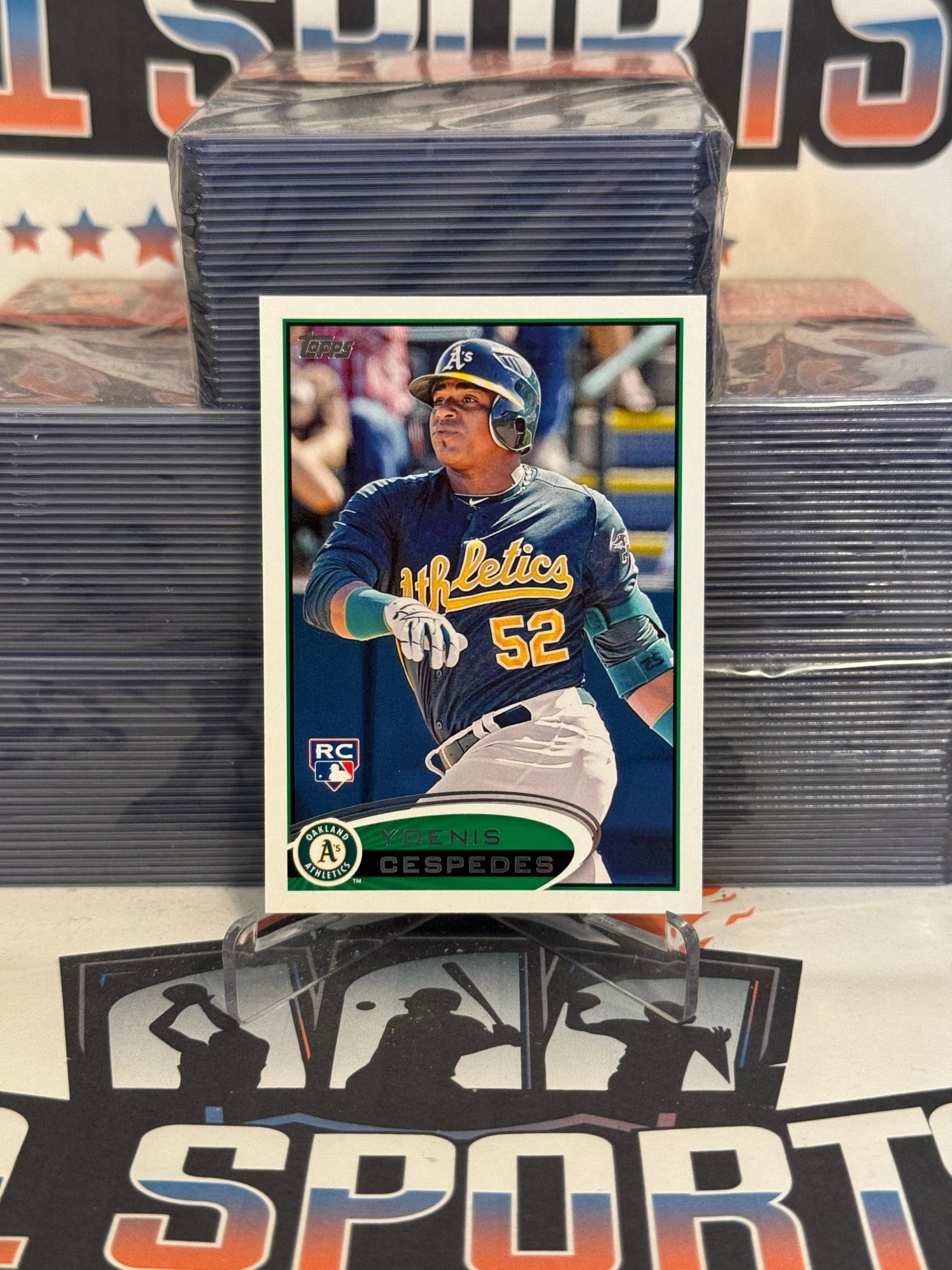 2012 Topps Yoenis Cespedes Rookie #396