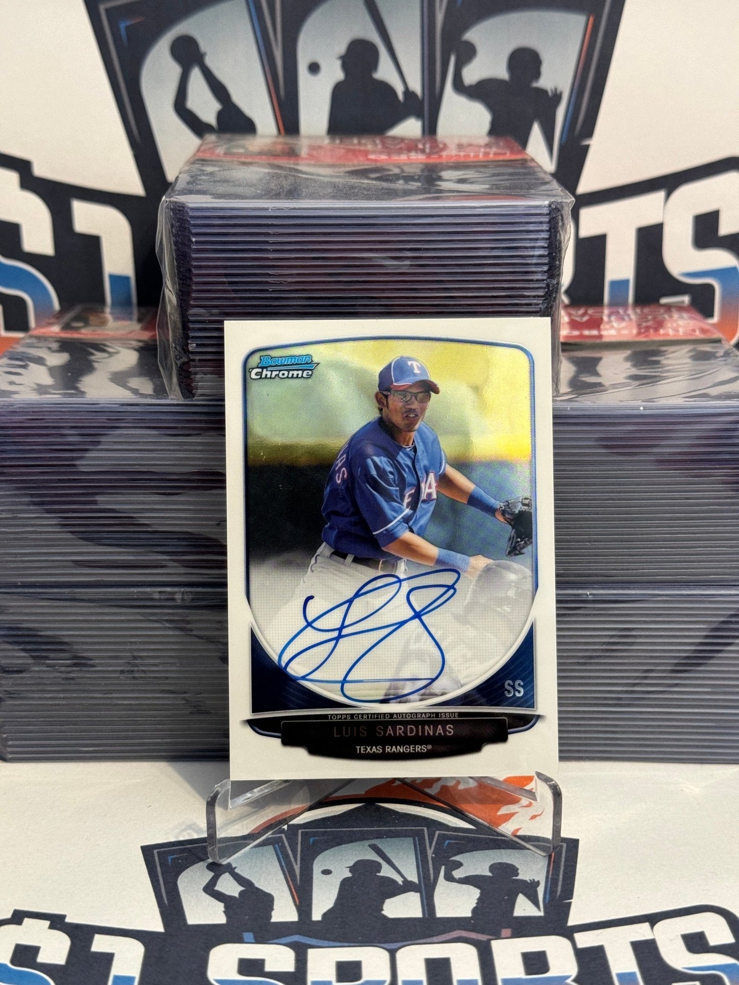 2013 Bowman Chrome Prospects (Auto) Luis Sardinas #BCP-LS