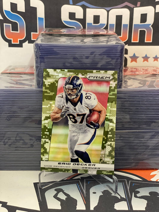 2013 Panini Prizm (Camo Prizm) Eric Decker #80