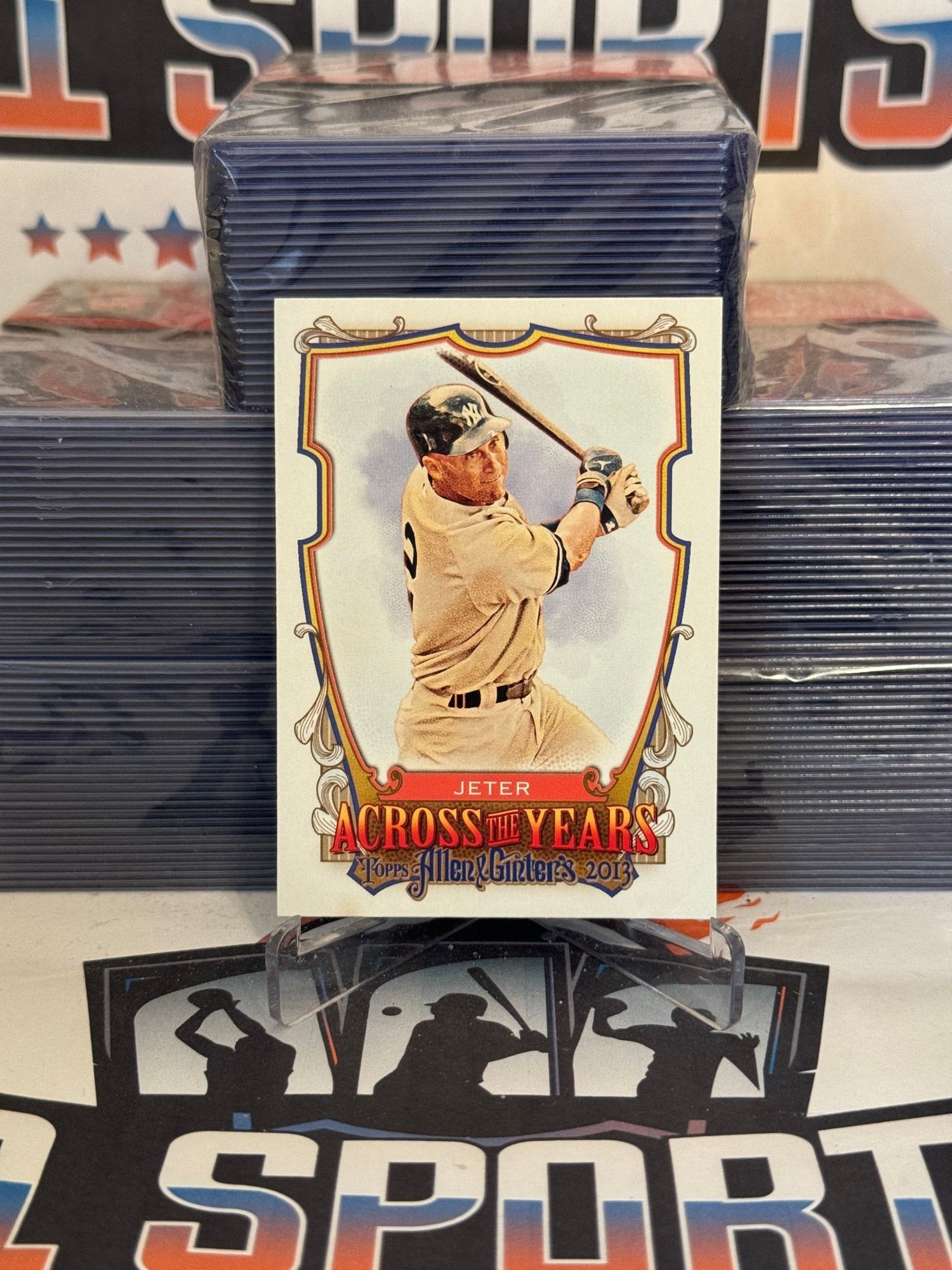 2013 Topps Allen & Ginter (Across The Years) Derek Jeter #ATY-DJ