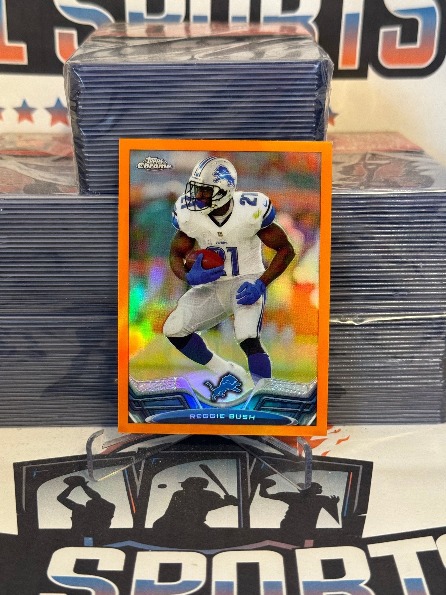 2013 Topps Chrome (Orange Refractor) Reggie Bush #46