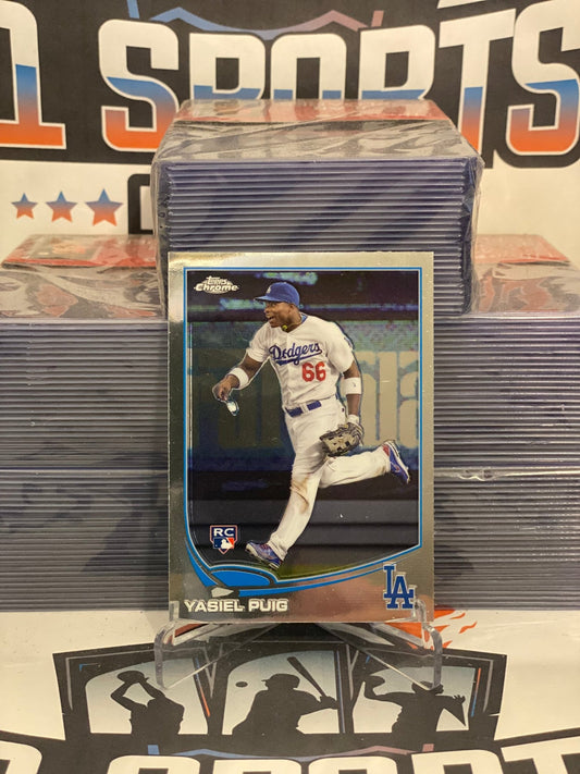 2013 Topps Chrome Update Yasiel Puig Rookie #MB-53
