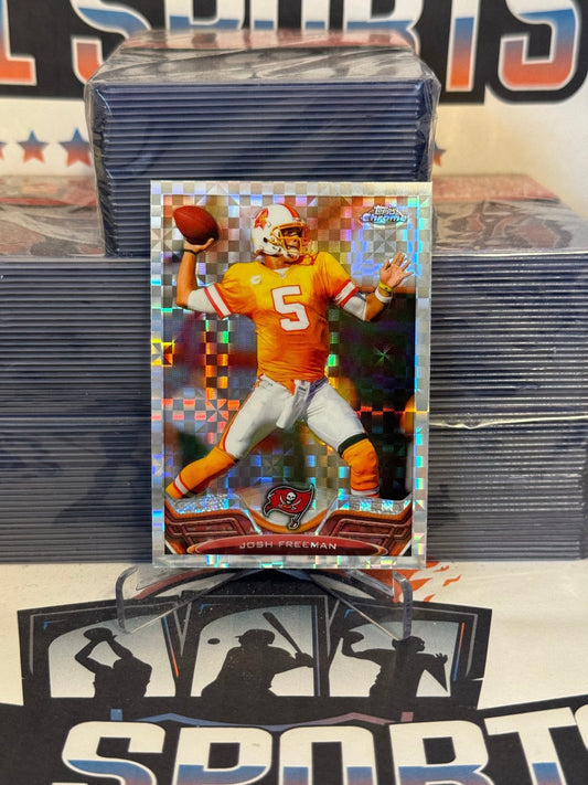 2013 Topps Chrome (X-Fractor) Josh Freeman #110