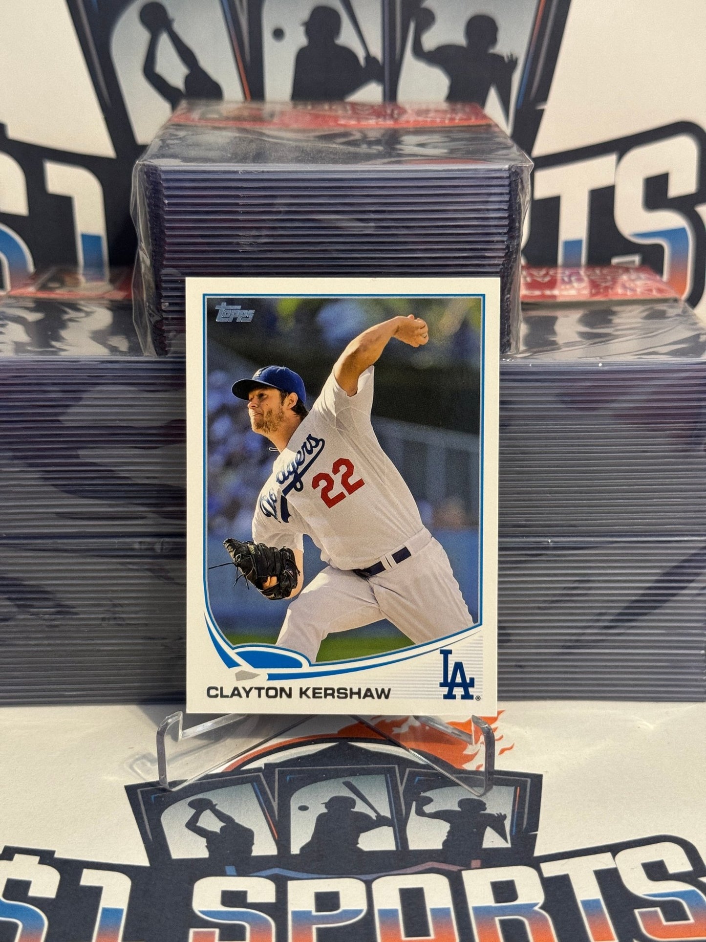 2013 Topps Clayton Kershaw #22