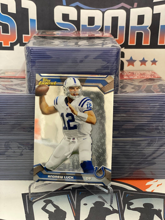 2013 Topps Finest Andrew Luck #60