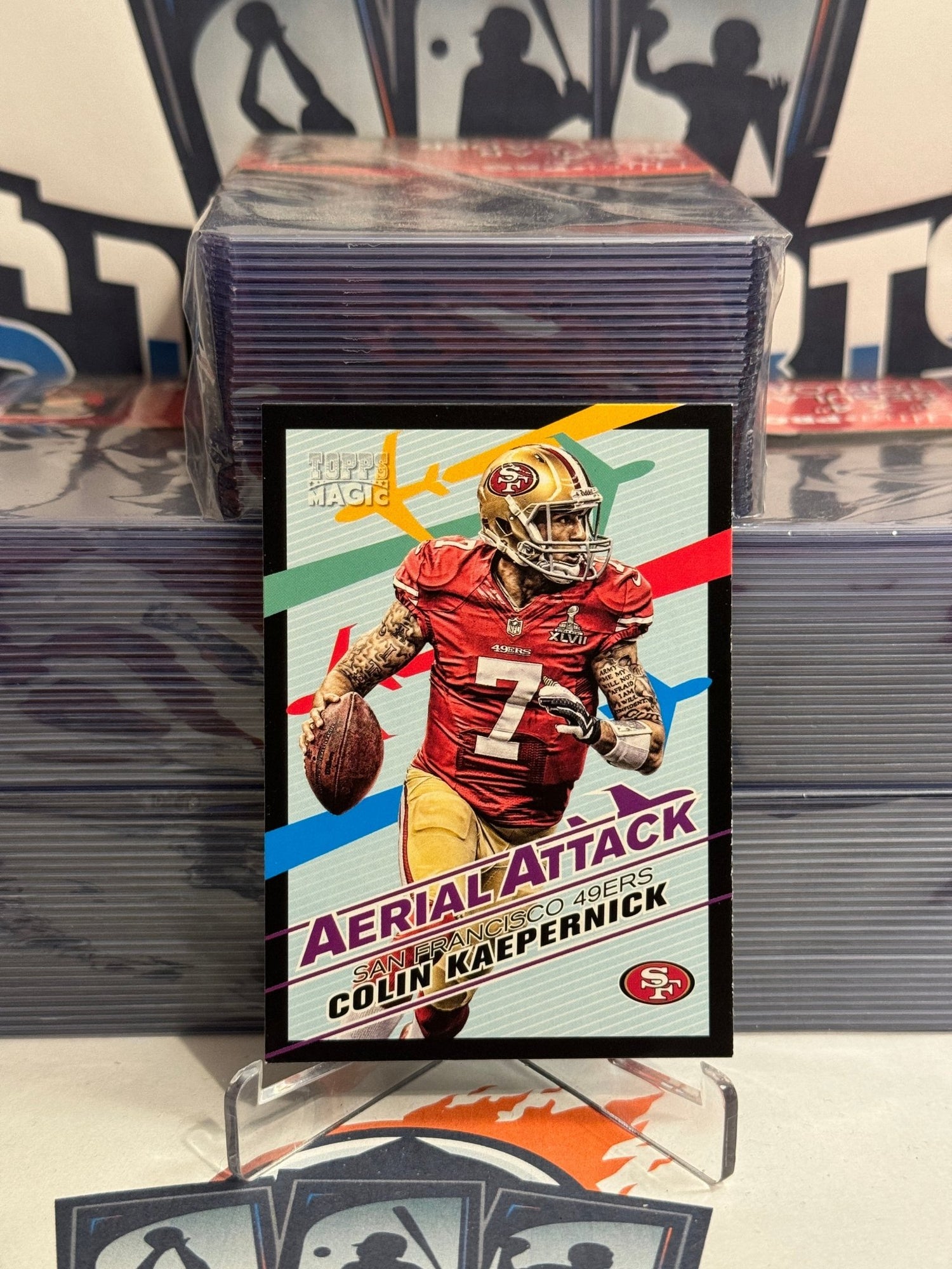 2013 Topps Magic (Aerial Attack) Colin Kaepernick #AA-CK