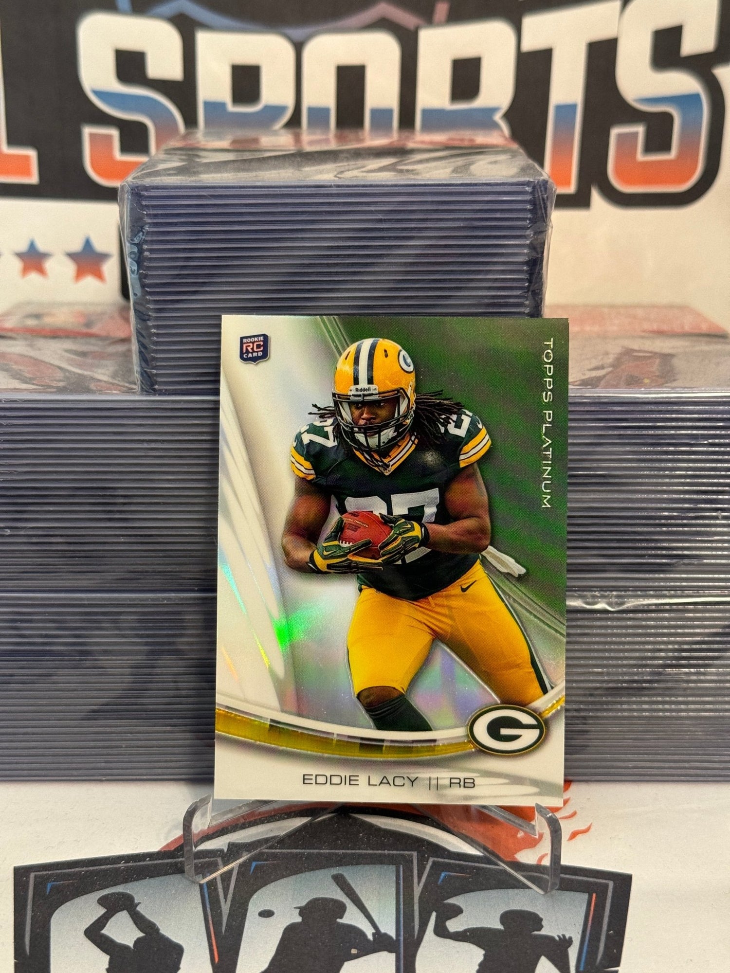 2013 Topps Platinum Eddie Lacy Rookie #150