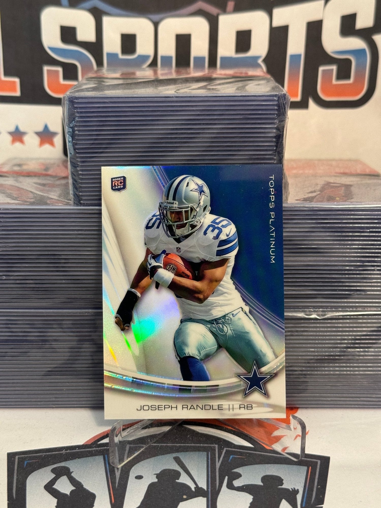2013 Topps Platinum Joseph Randle Rookie #117