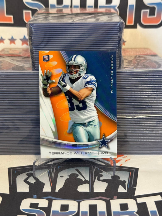 2013 Topps Platinum (Orange Refractor) Terrance Williams Rookie #141