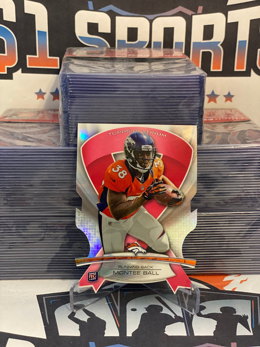 2013 Topps Platinum (Pink Die Cut) Monte Ball Rookie #ABMDC-MB