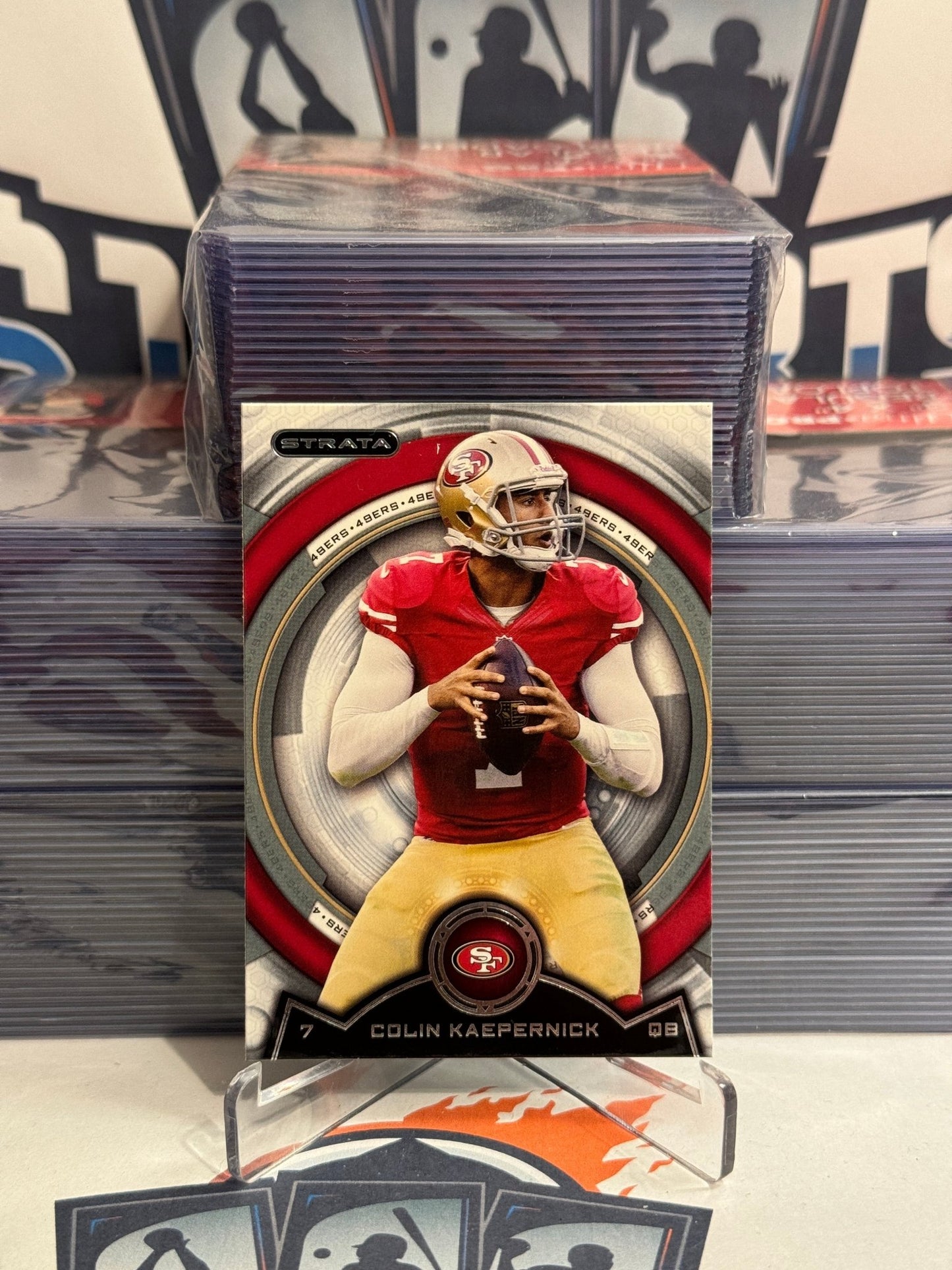 2013 Topps Strata Colin Kaepernick #99