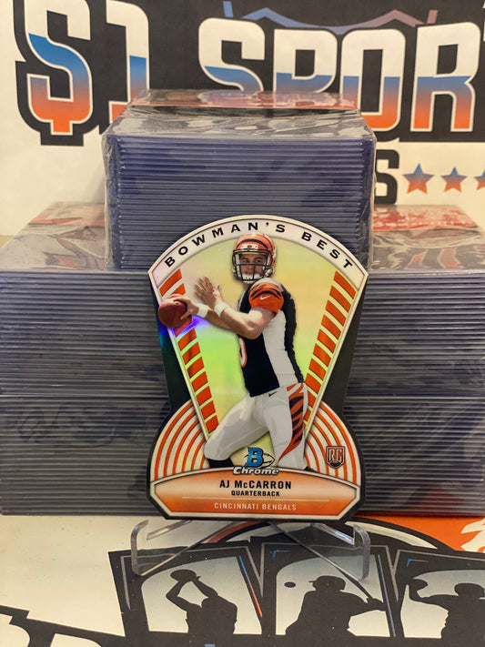 2014 Bowman Chrome (Bowman's Best) AJ McCarron Rookie #BB-AM