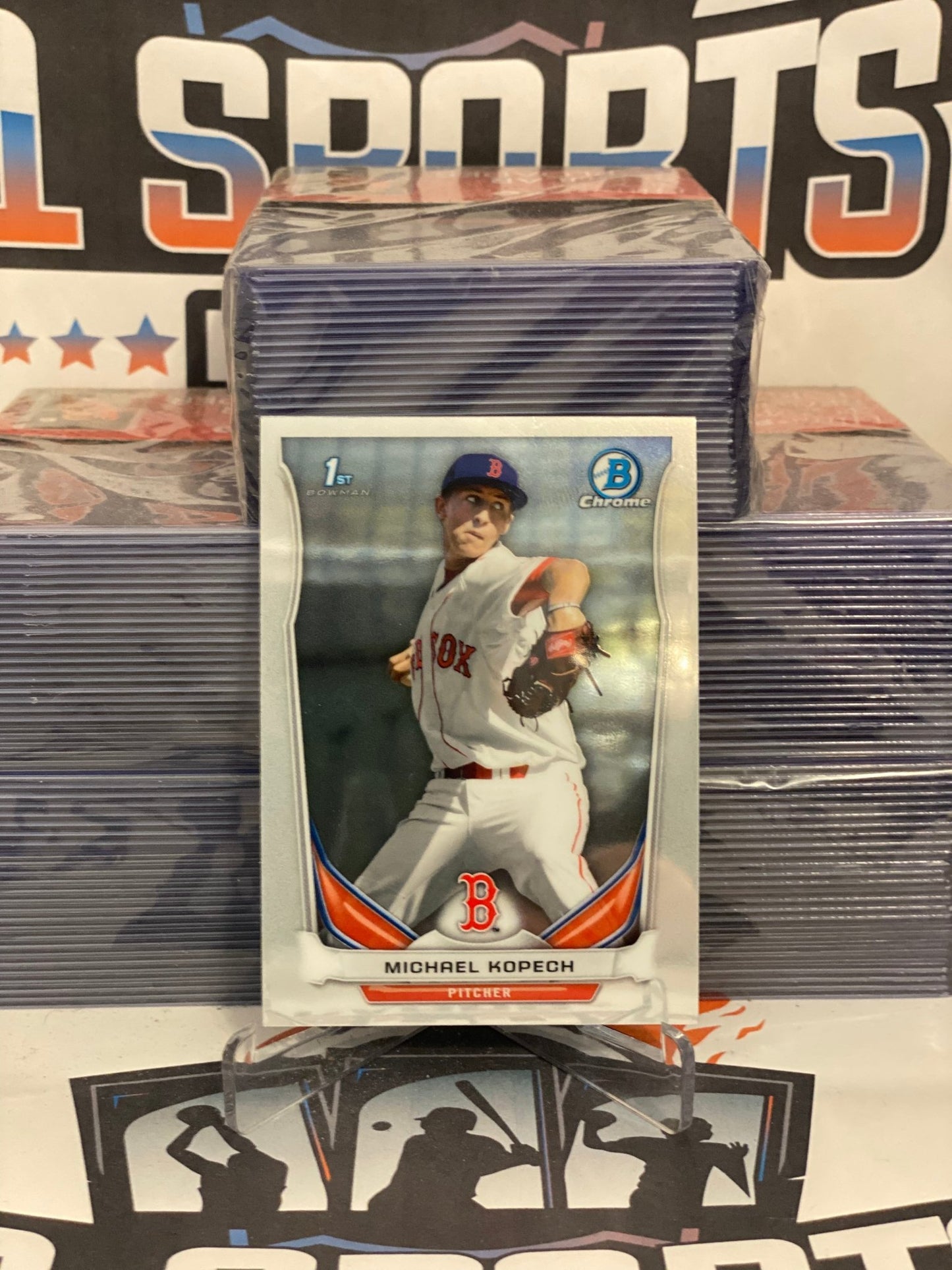 2014 Bowman Chrome Draft (1st Bowman) Michael Kopech #CDP29