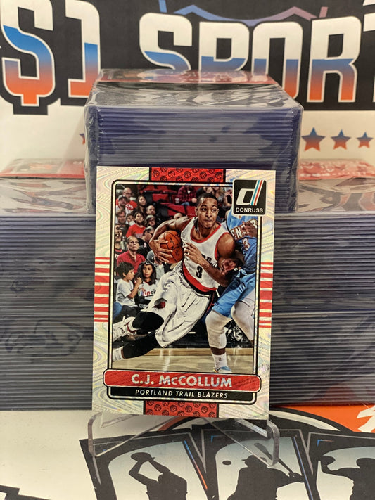 2014 Donruss (Swirlorama) CJ McCollum #75