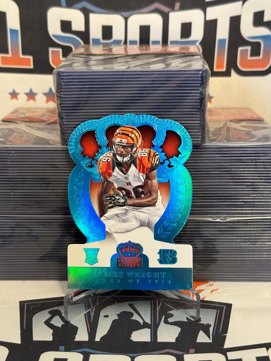 2014 Panini Crown Royale (Blue 56/199) James Wright Rookie #117