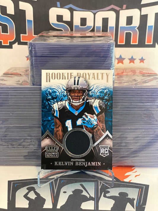 2014 Panini Crown Royale (Rookie Royalty Relic 167/499) Kelvin Benjamin #RR35