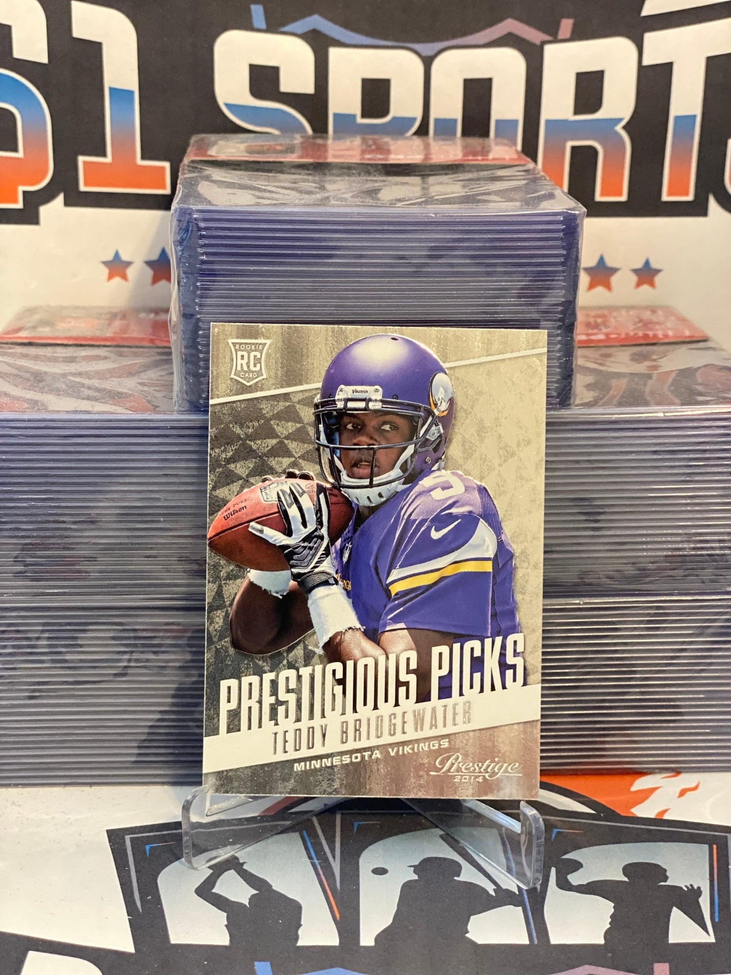 2014 Panini Prestige (Prestigious Picks) Teddy Bridgewater Rookie #PP28