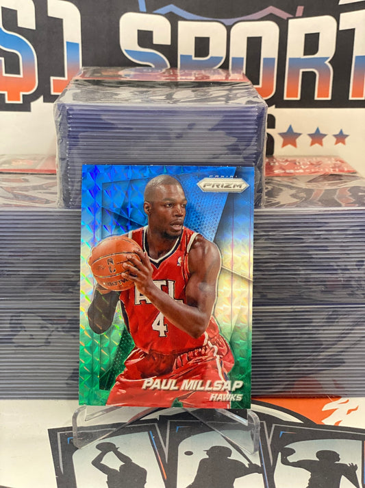 2014 Panini Prizm (Blue White Green Prizm) Paul Millsap #130