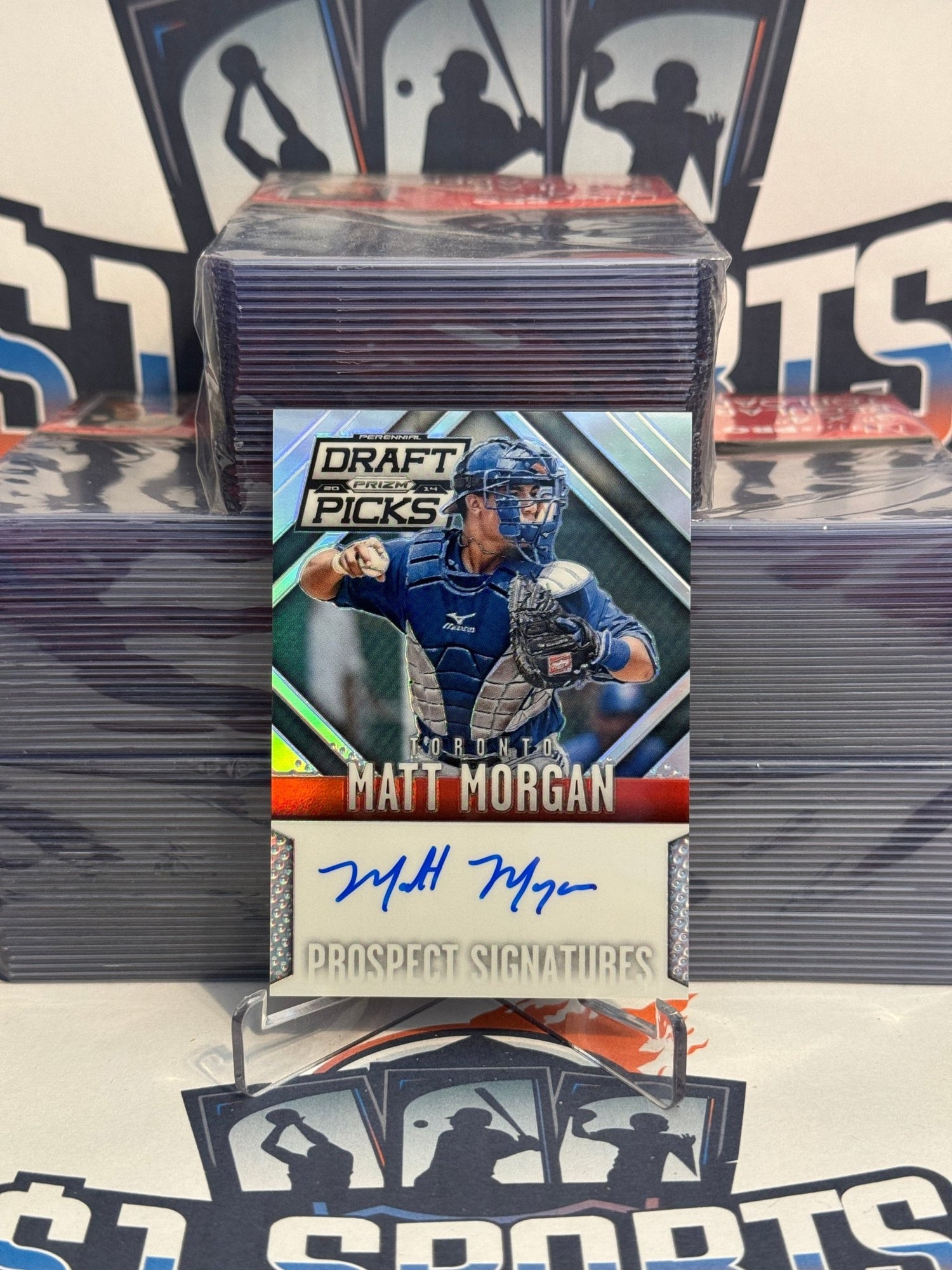 2014 Panini Prizm Draft Picks (Auto) Matt Morgan #72