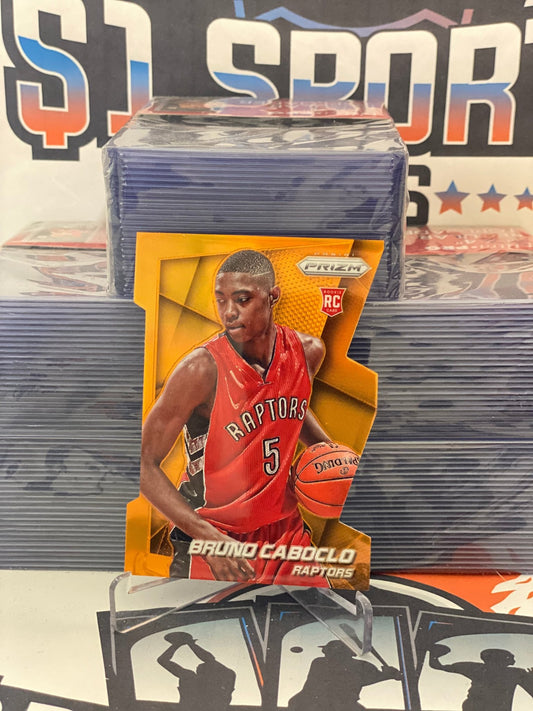 2014 Panini Prizm (Orange Prizm 016/298) Bruno Caboclo Rookie #298