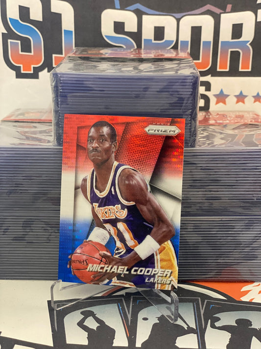 2014 Panini Prizm (Red White Blue Prizm) Michael Cooper #233