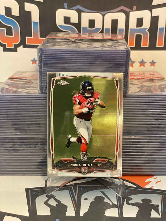 2014 Topps Chrome Devonta Freeman Rookie #216