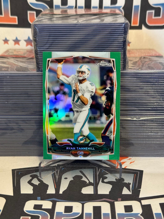 2014 Topps Chrome (Green Prizm) Ryan Tannehill #23