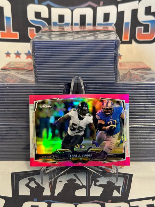 2014 Topps Chrome (Pink Refractor 87/399) Terrell Suggs #37