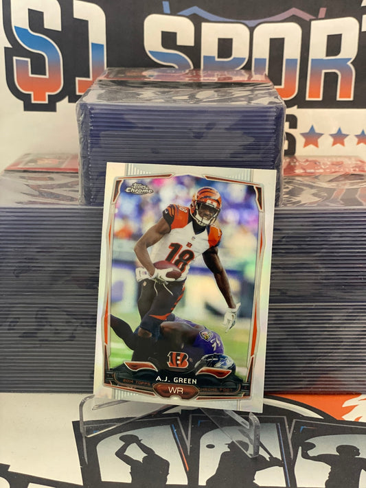 2014 Topps Chrome (Refractor) A.J. Green #45