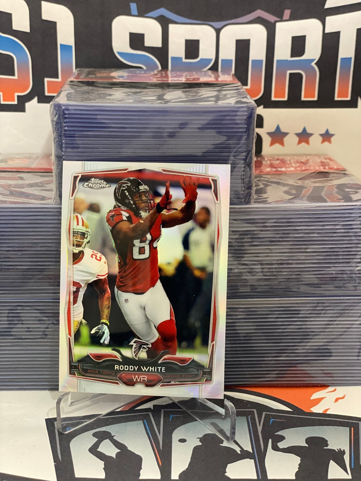 2014 Topps Chrome (Refractor) Roddy White #99