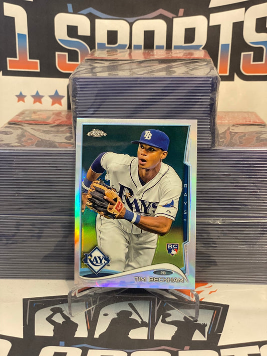 2014 Topps Chrome (Refractor) Tim Beckham Rookie #111