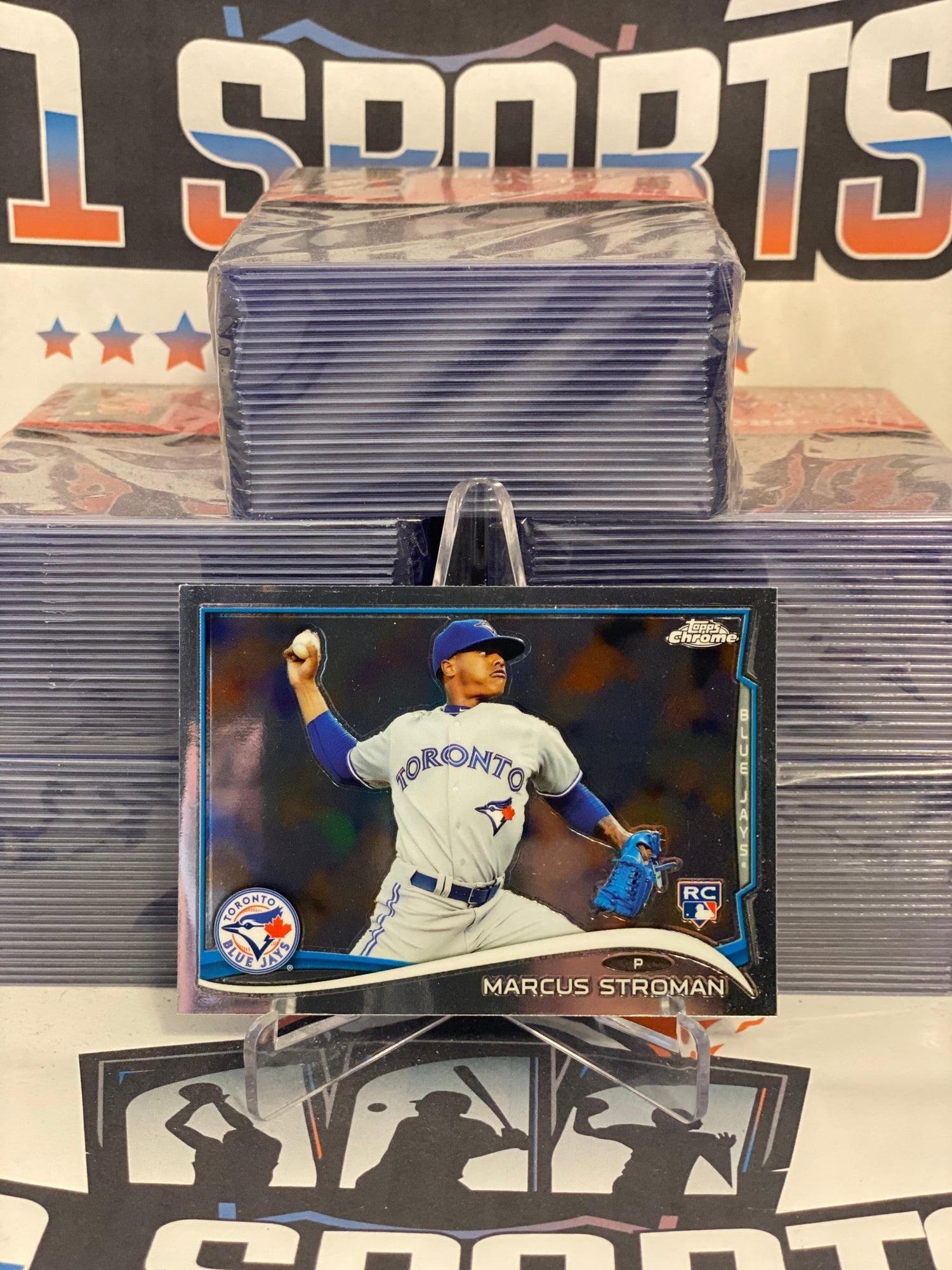 2014 Topps Chrome Update (MLB Debut) Marcus Stroman Rookie #MB-53