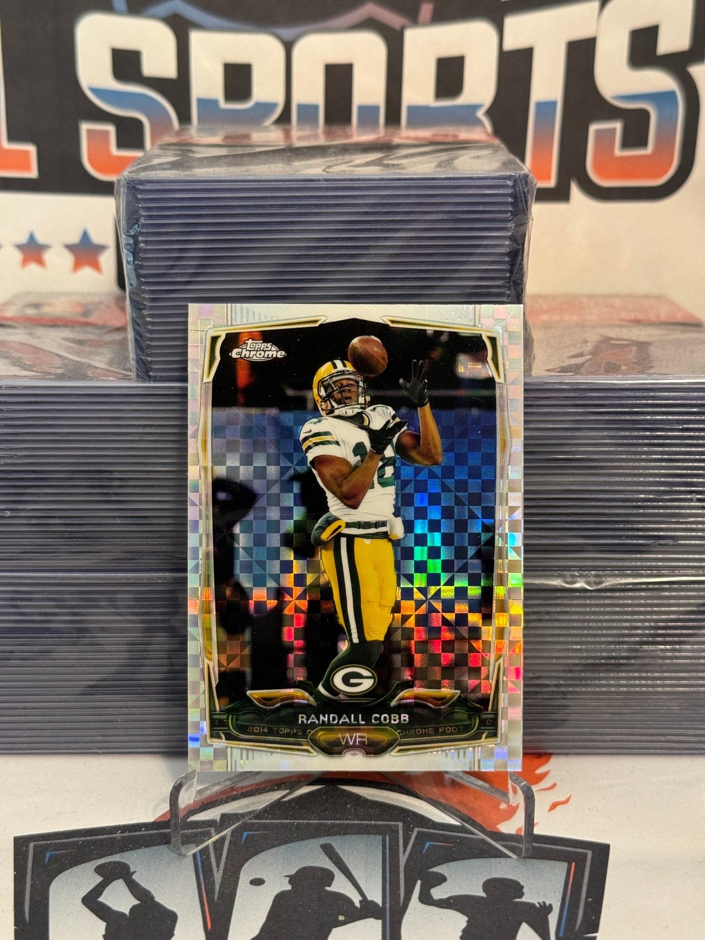 2014 Topps Chrome (X-Fractor) Randall Cobb #7
