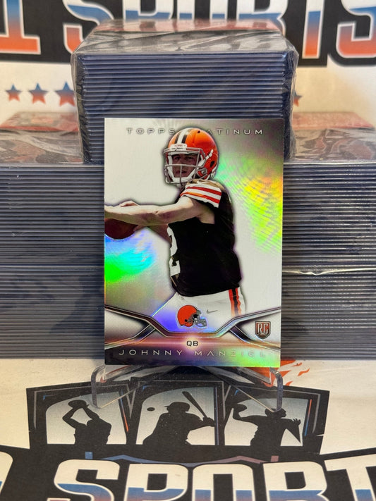 2014 Topps Platinum (Refractor) Johnny Manziel Rookie #126