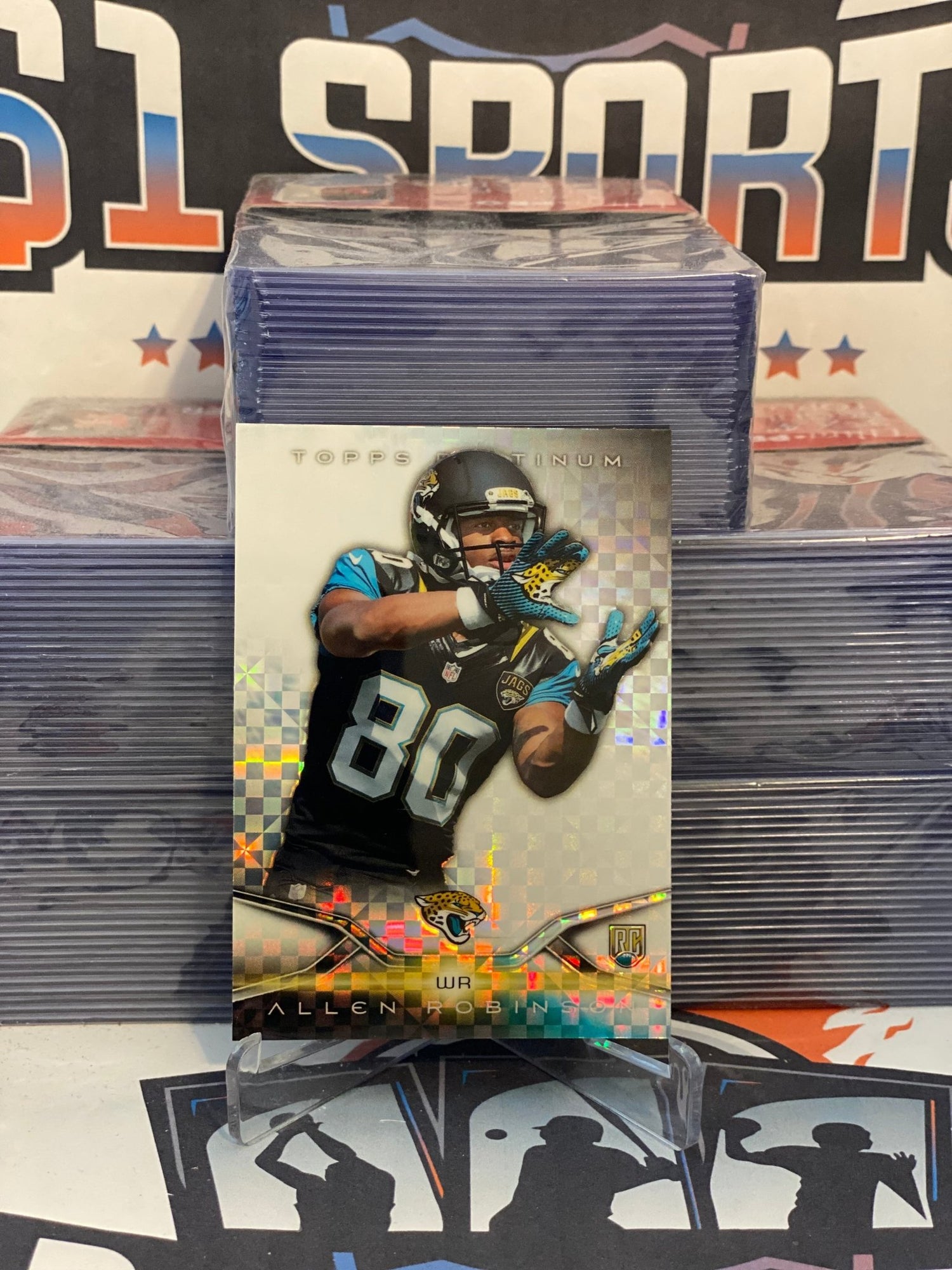 2014 Topps Platinum (X-Fractor Refractor) Allen Robinson Rookie #148