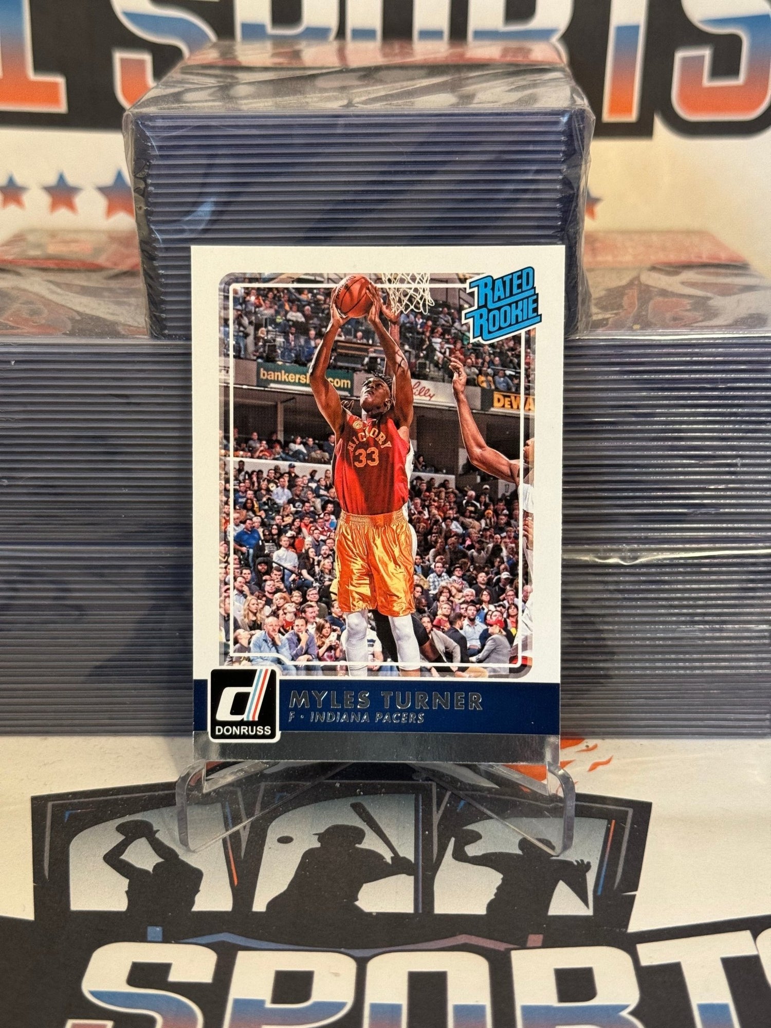 2015 Donruss (Rated Rookie) Myles Turner #33