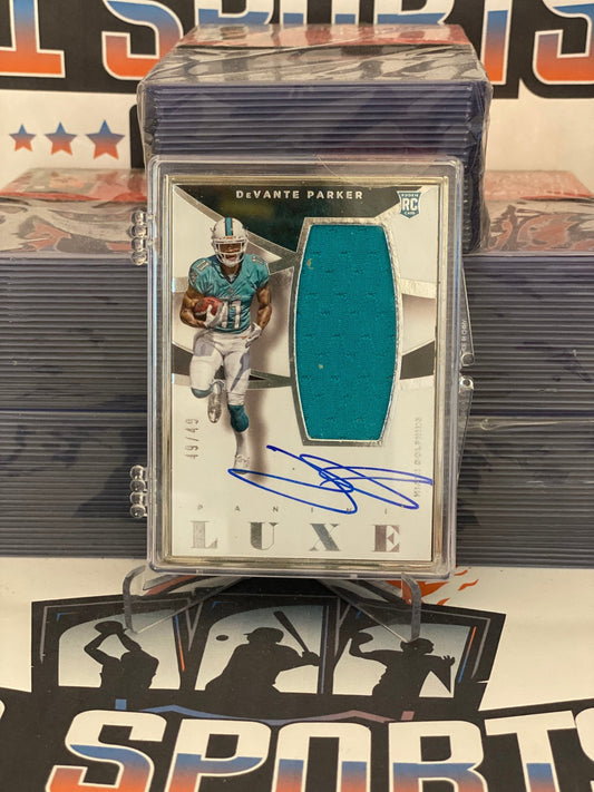2015 Panini Luxe (Rookie Patch Auto Relic 49/49) DeVanta Parker #RMA-DP