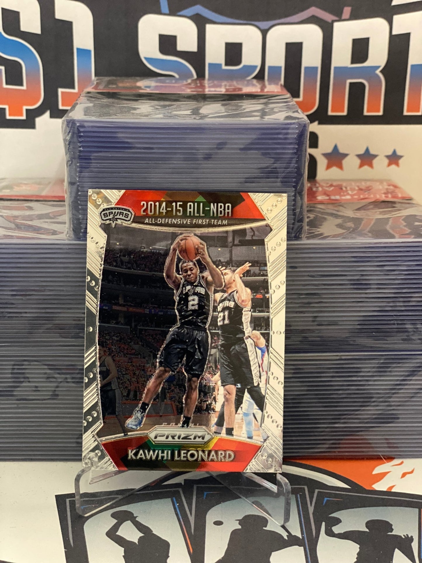 2015 Panini Prizm (All-NBA) Kawhi Leonard #390