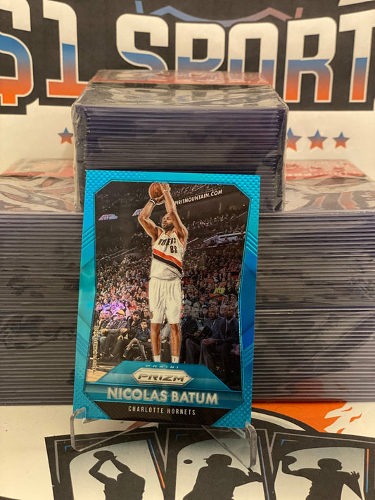2015 Panini Prizm (Light Blue Prizm 138/199) Nicolas Batum #228
