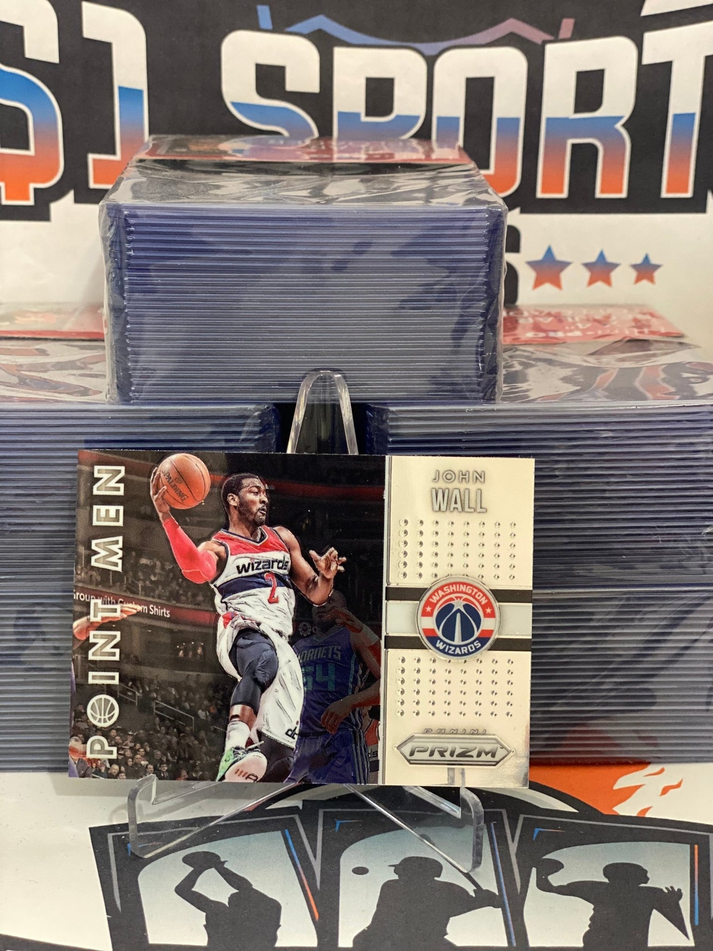 2015 Panini Prizm (Point Men) John Wall #1