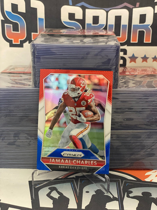 2015 Panini Prizm (Red White Blue Prizm) Jamaal Charles #183