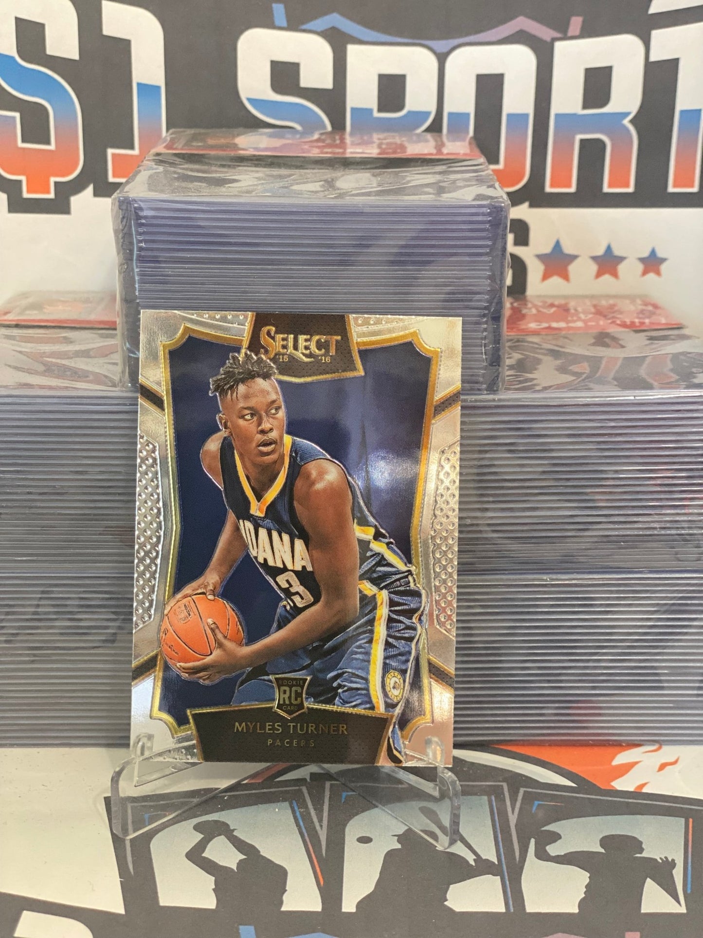 2015 Panini Select Myles Turner Rookie #8