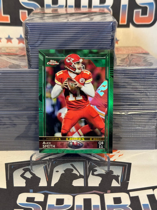 2015 Topps Chrome (Green Refractor) Alex Smith #81